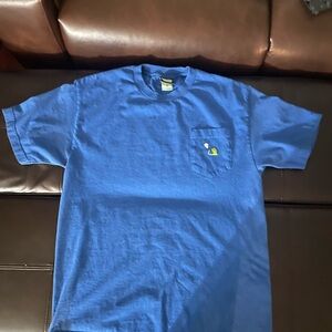 Men's Pocket Tee — Royal Blue Short Sleeve